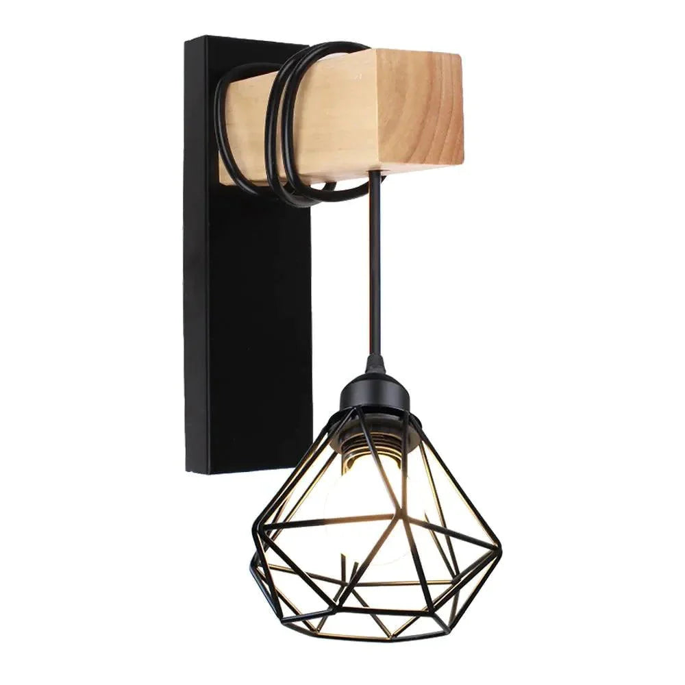Luminaire Applique Murale style industriel noir – Référence : Maël6723- - Nexa Lights