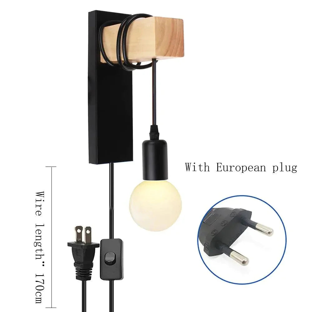 Luminaire Applique Murale style industriel noir – Référence : Maël6723- - Nexa Lights
