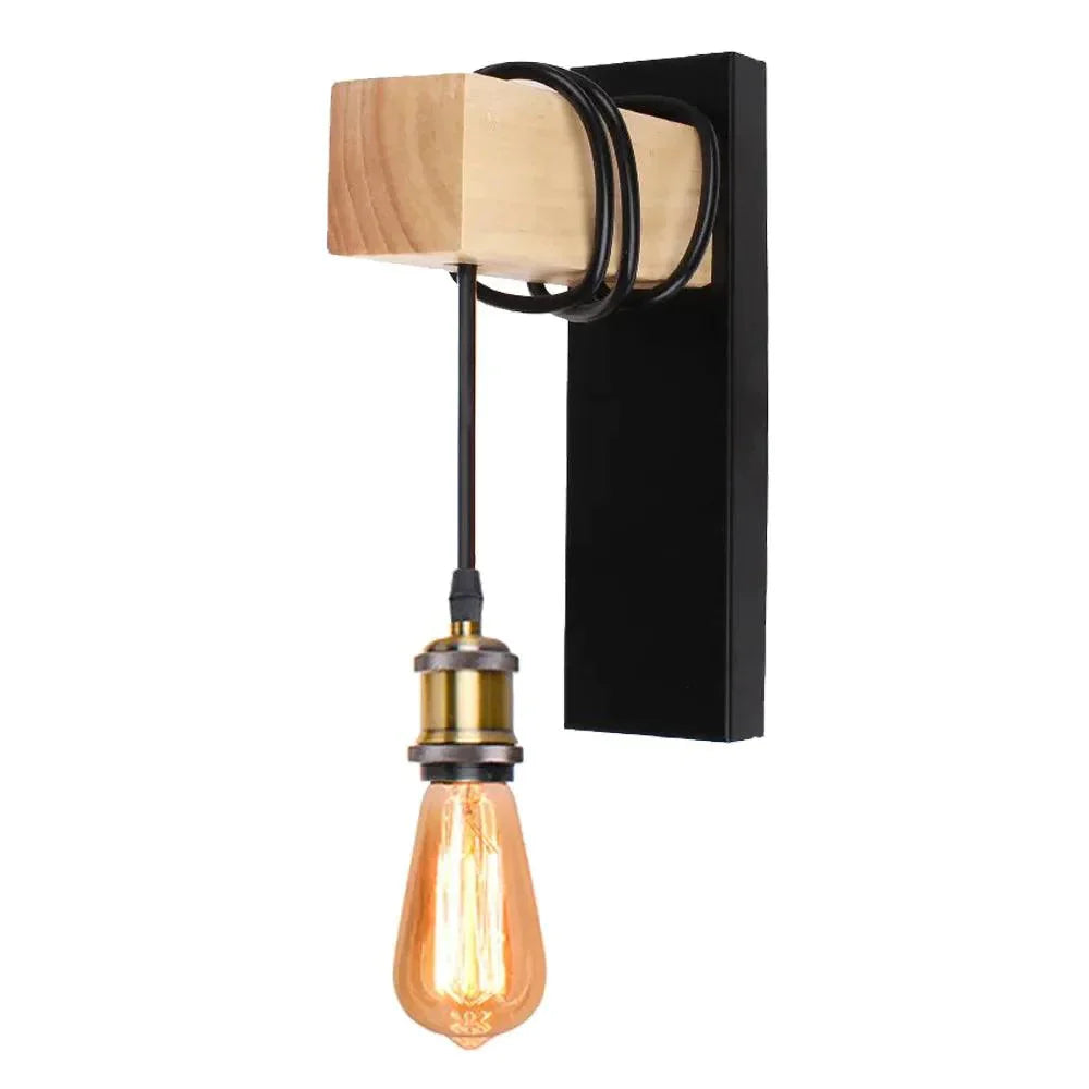 Luminaire Applique Murale style industriel noir – Référence : Maël6723- - Nexa Lights