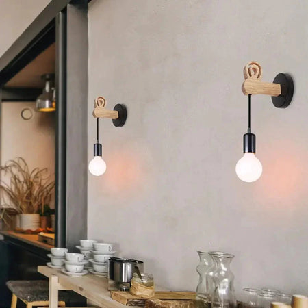Luminaire Applique Murale style industriel noir – Référence : Maël6723- - Nexa Lights