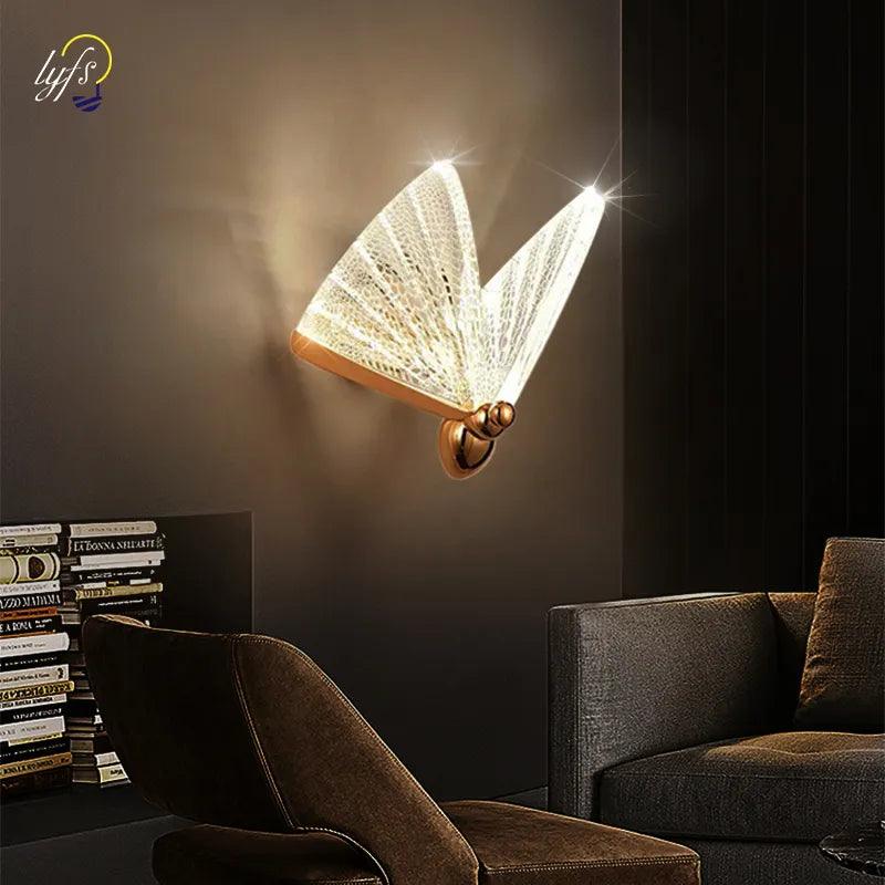 Luminaire Applique Murale style industriel papillon – Référence : Élodie7324- - Nexa Lights