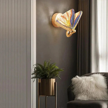 Luminaire Applique Murale style industriel papillon – Référence : Élodie7324- - Nexa Lights