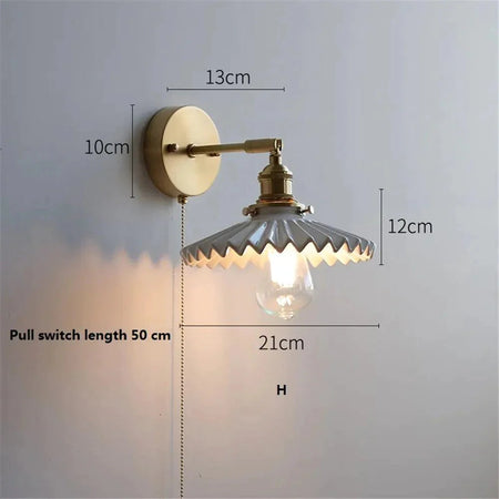Luminaire Applique Murale style nordique en céramique – Référence : Clara8741- - Nexa Lights