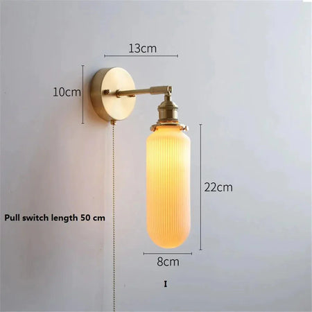 Luminaire Applique Murale style nordique en céramique – Référence : Clara8741- - Nexa Lights