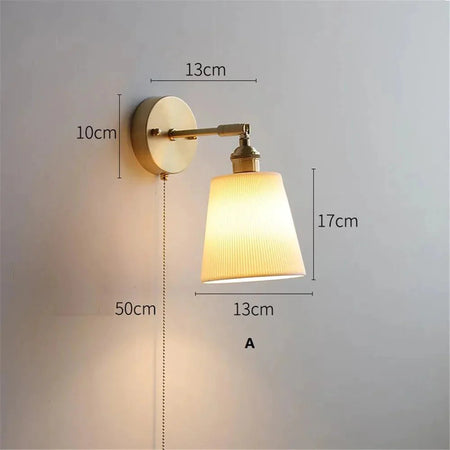 Luminaire Applique Murale style nordique en céramique – Référence : Clara8741- - Nexa Lights