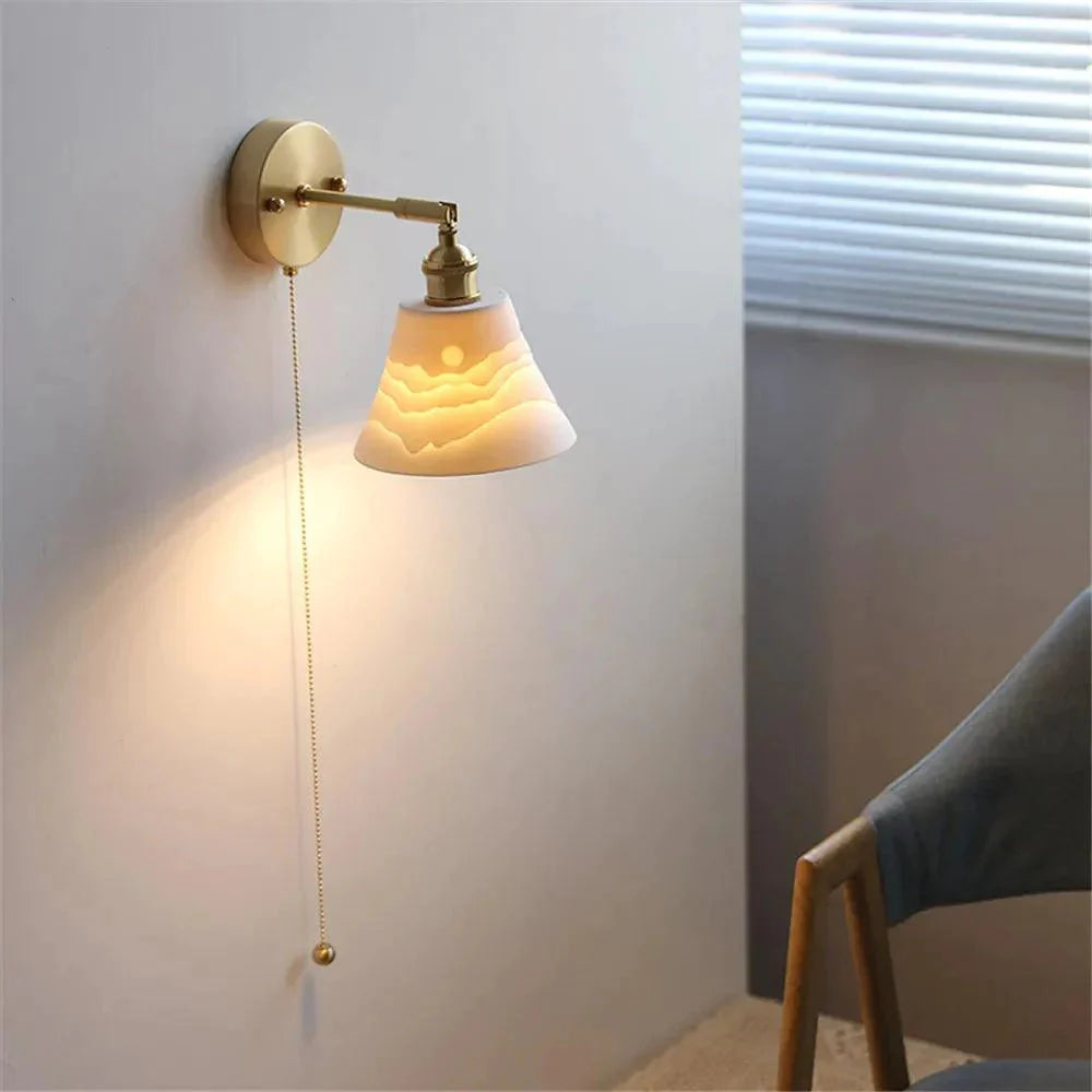 Luminaire Applique Murale style nordique en céramique – Référence : Clara8741- - Nexa Lights