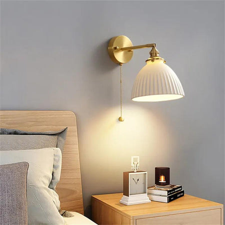 Luminaire Applique Murale style nordique en céramique – Référence : Clara8741- - Nexa Lights