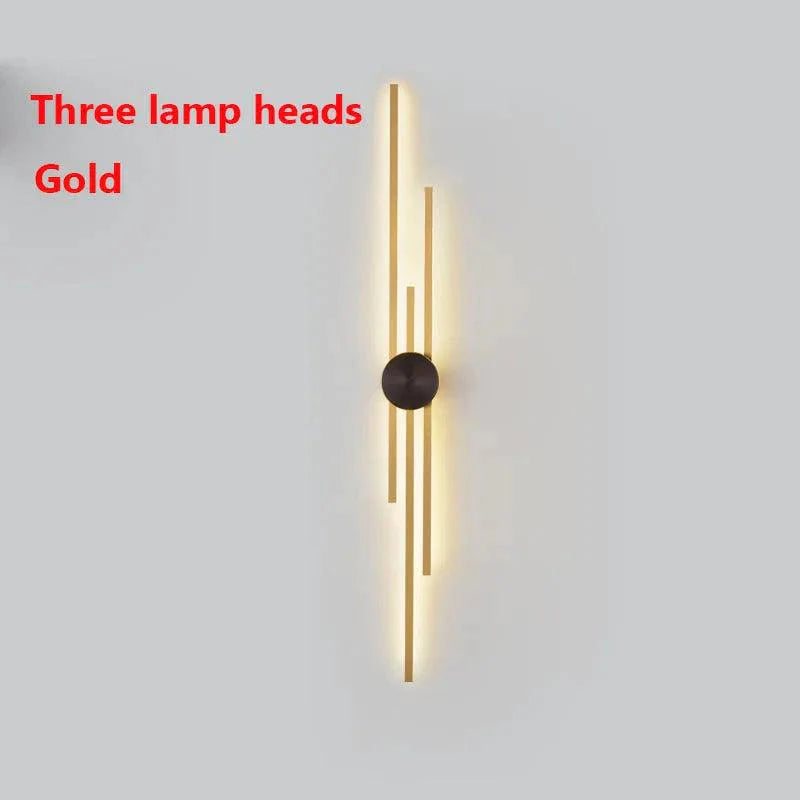 Luminaire Applique Murale triple barres élégantes – Référence : Éloi2047- - Nexa Lights