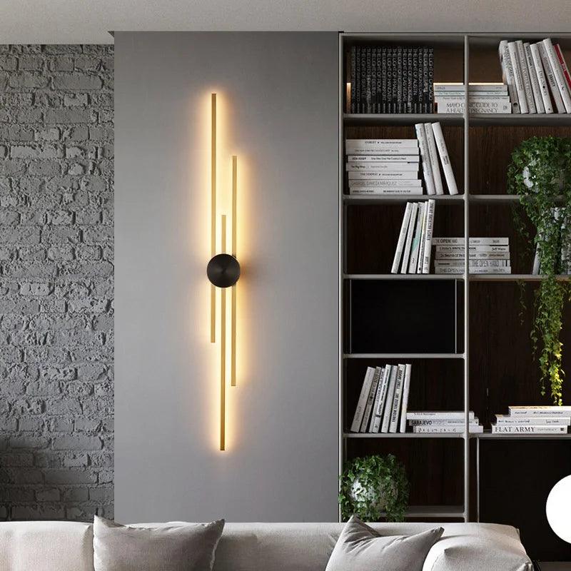 Luminaire Applique Murale triple barres élégantes – Référence : Éloi2047- - Nexa Lights