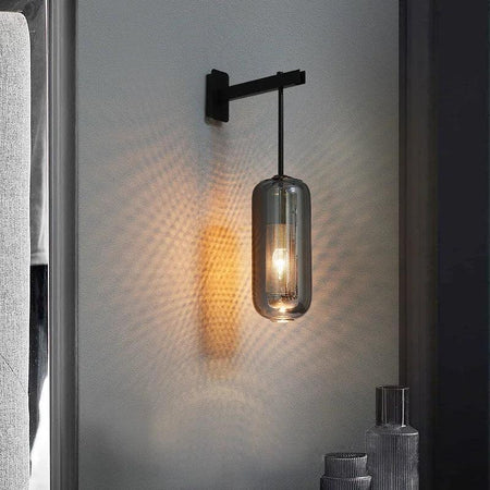 Luminaire Applique Murale verre clair et métal or – Référence : Éloïse5293- - Nexa Lights