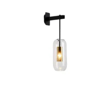 Luminaire Applique Murale verre transparent – Référence : Élise7853- - Nexa Lights