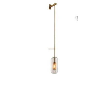 Luminaire Applique Murale verre transparent – Référence : Élise7853- - Nexa Lights
