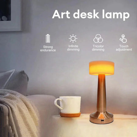 Luminaire Chevet / Bureau design rétro – Référence : Léa8624- - Nexa Lights