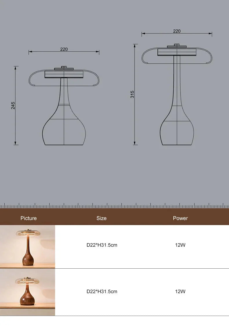 Luminaire Chevet / Bureau design vintage – Référence : Lior4827- - Nexa Lights