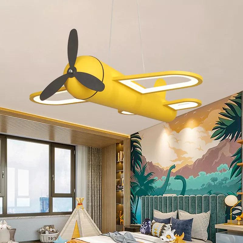 Luminaire Enfant Avion – Référence : Éloi5738- - Nexa Lights