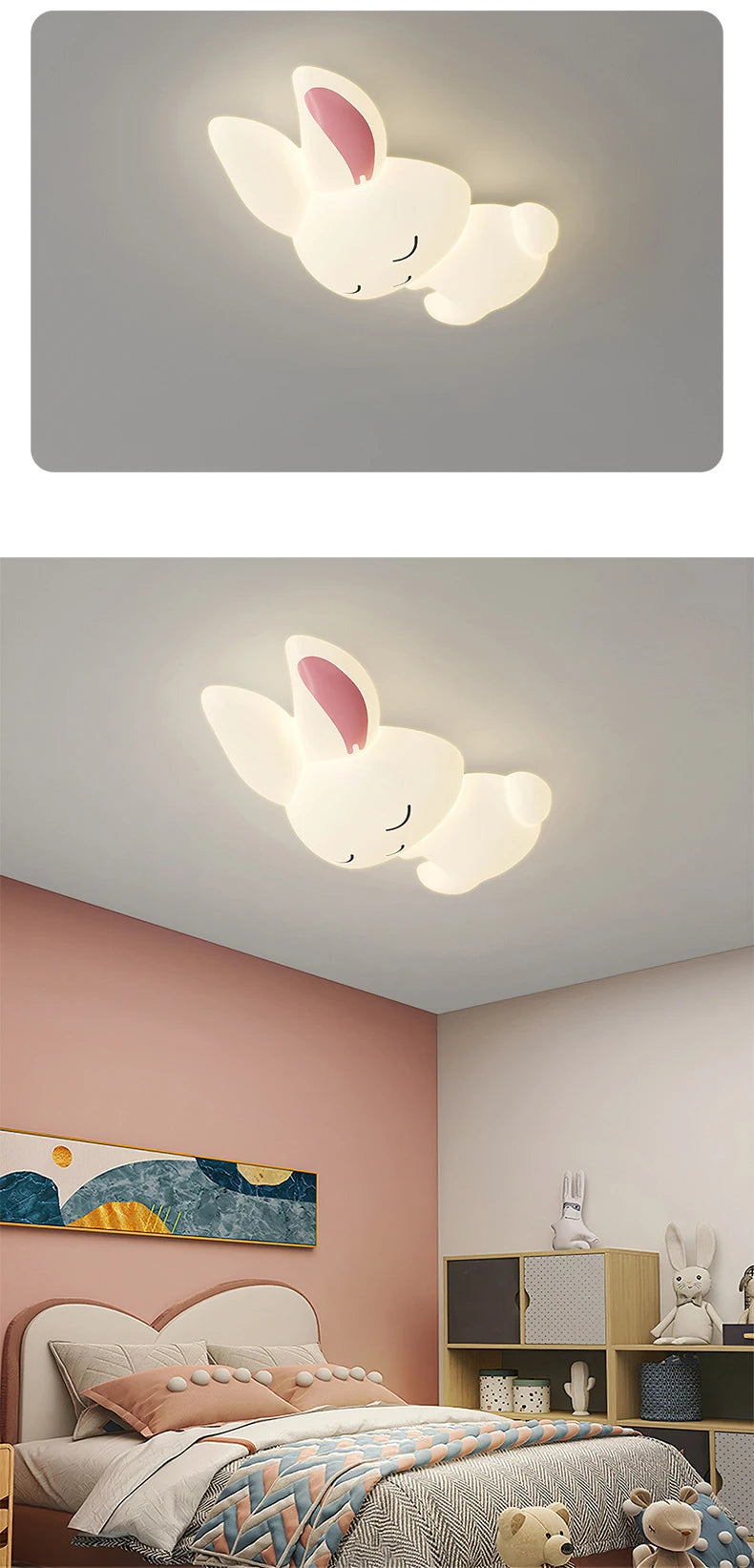 Luminaire Enfant Carotte Lapin – Référence: Louna3821- - Nexa Lights