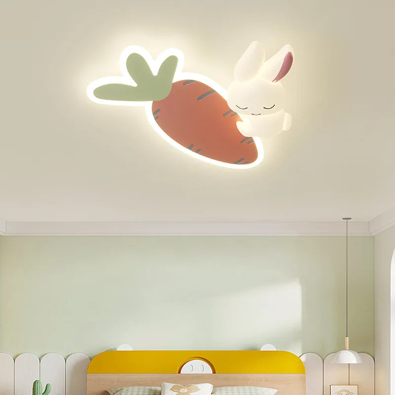 Luminaire Enfant Carotte Lapin – Référence: Louna3821- - Nexa Lights