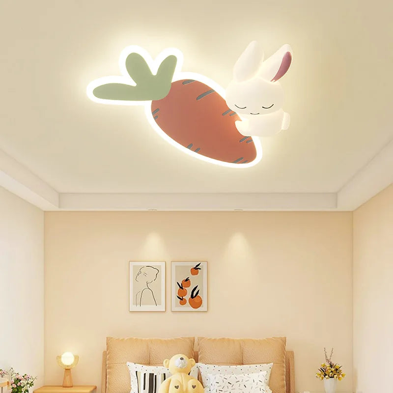 Luminaire Enfant Carotte Lapin – Référence: Louna3821- - Nexa Lights