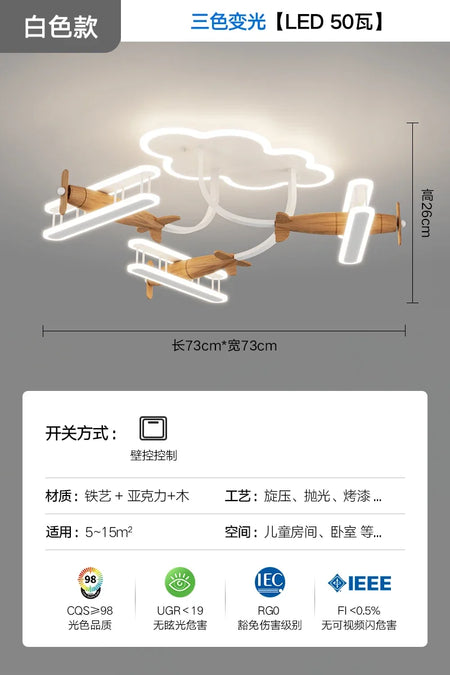 Luminaire Enfant Design Nuage Doux – Référence: Zoé2374- - Nexa Lights