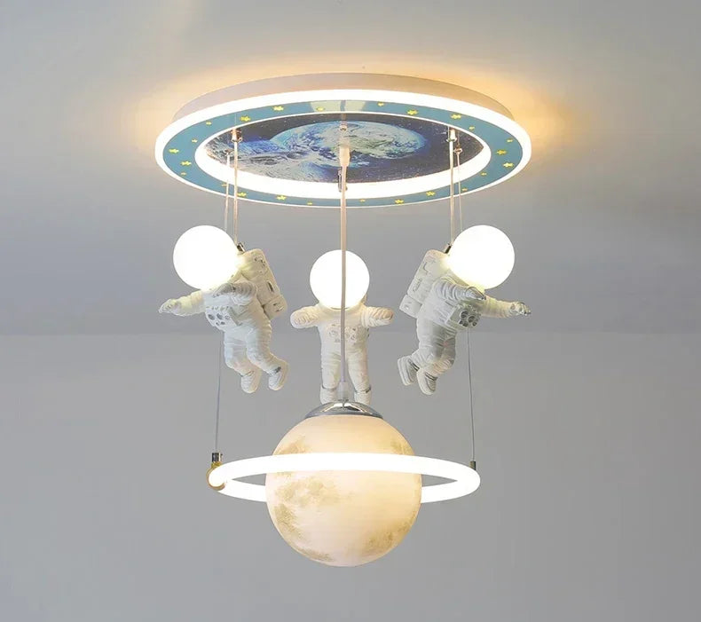 Luminaire Enfant Forme Astronaute – Référence: Quorin4937- - Nexa Lights