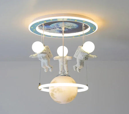 Luminaire Enfant Forme Astronaute – Référence: Quorin4937- - Nexa Lights