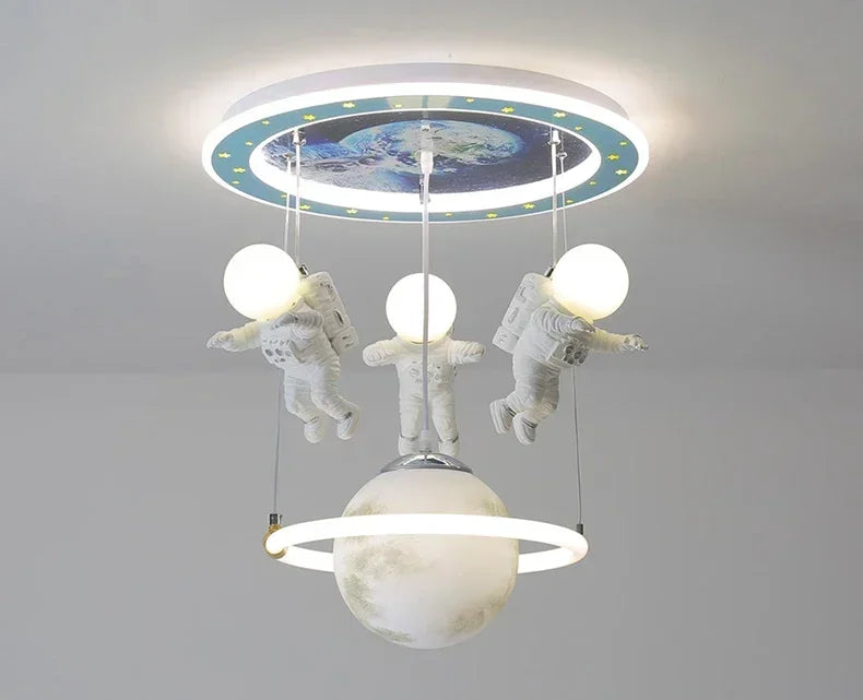 Luminaire Enfant Forme Astronaute – Référence: Quorin4937- - Nexa Lights