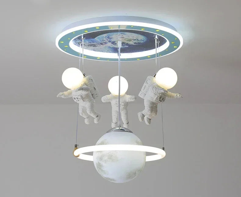 Luminaire Enfant Forme Astronaute – Référence: Quorin4937- - Nexa Lights
