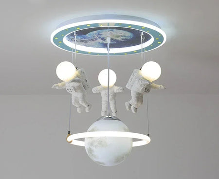 Luminaire Enfant Forme Astronaute – Référence: Quorin4937- - Nexa Lights