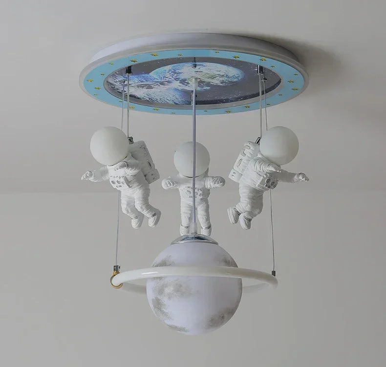 Luminaire Enfant Forme Astronaute – Référence: Quorin4937- - Nexa Lights