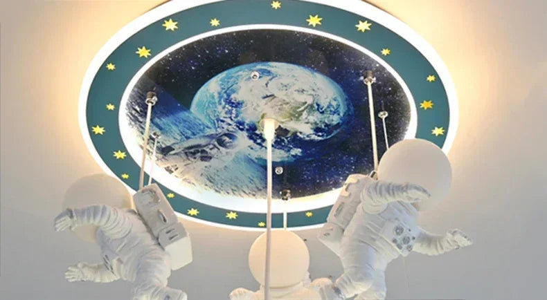 Luminaire Enfant Forme Astronaute – Référence: Quorin4937- - Nexa Lights