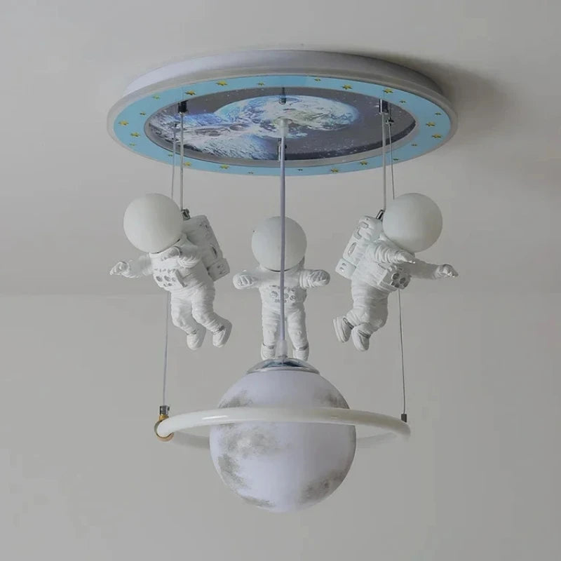 Luminaire Enfant Forme Astronaute – Référence: Quorin4937- - Nexa Lights