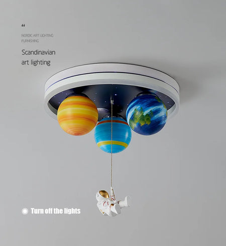 Luminaire Enfant Motifs Étoilés – Référence: Azarine4729- - Nexa Lights