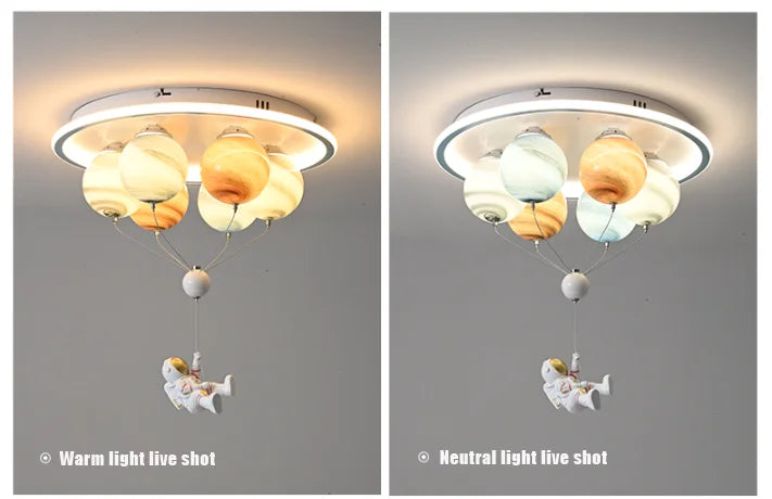 Luminaire Enfant Motifs Étoilés – Référence: Azarine4729- - Nexa Lights