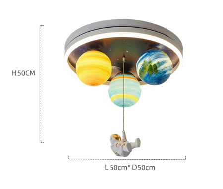Luminaire Enfant Motifs Étoilés – Référence: Azarine4729- - Nexa Lights
