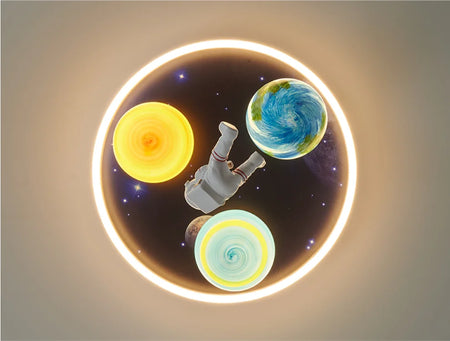 Luminaire Enfant Motifs Étoilés – Référence: Azarine4729- - Nexa Lights