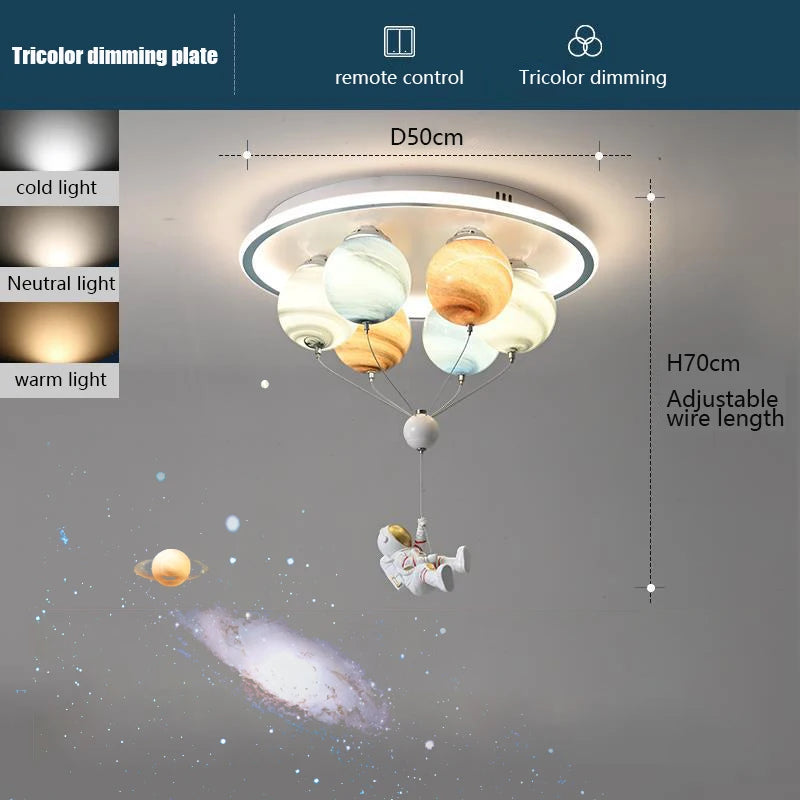 Luminaire Enfant Motifs Étoilés – Référence: Azarine4729- - Nexa Lights