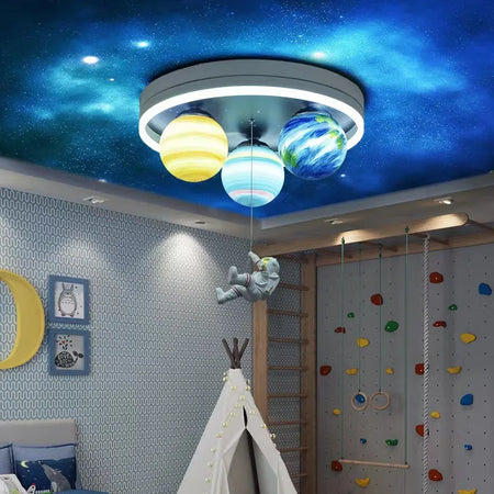 Luminaire Enfant Motifs Étoilés – Référence: Azarine4729- - Nexa Lights
