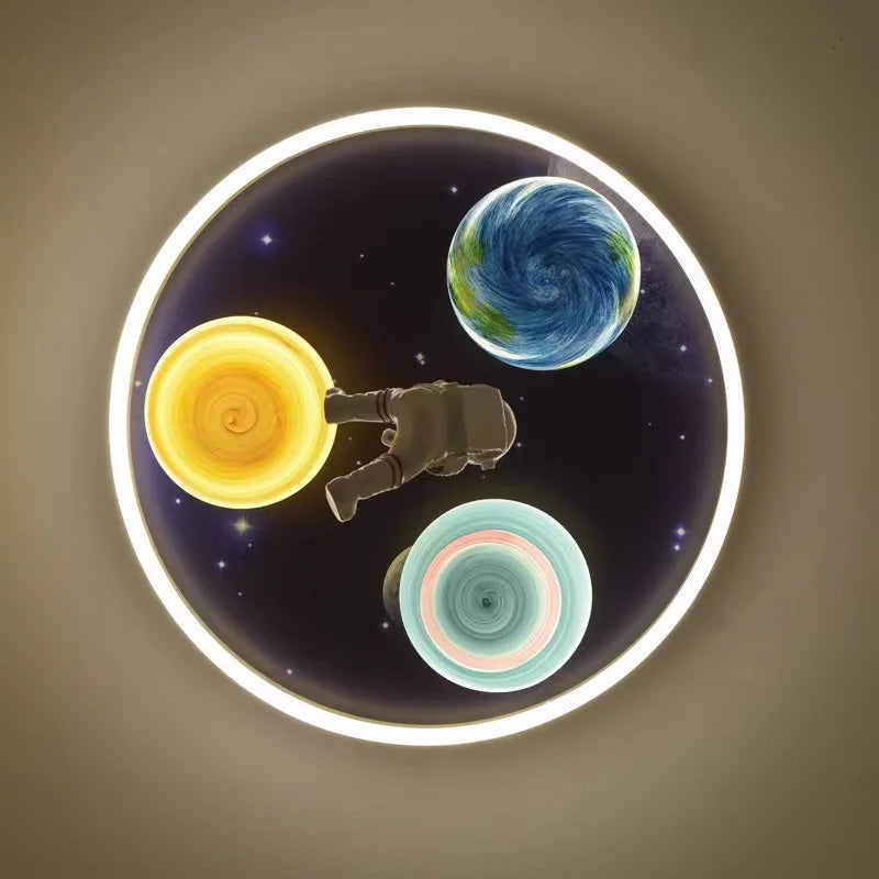 Luminaire Enfant Motifs Étoilés – Référence: Azarine4729- - Nexa Lights