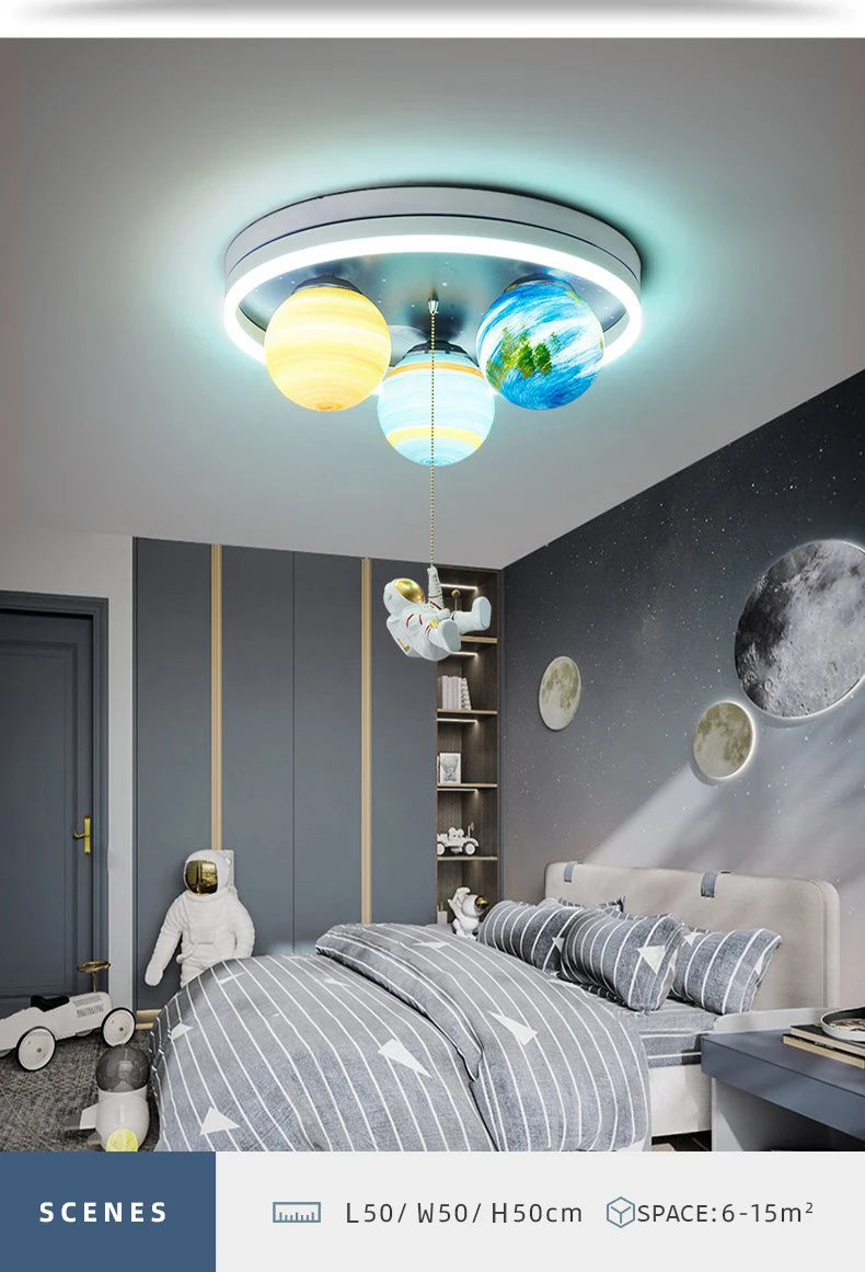 Luminaire Enfant Motifs Étoilés – Référence: Azarine4729- - Nexa Lights