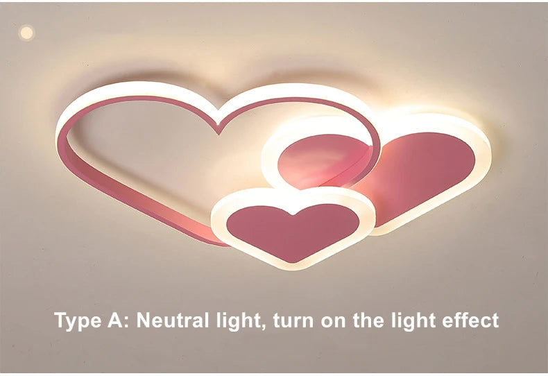 Luminaire Enfant Nuage Rose – Référence: Aster9142- - Nexa Lights