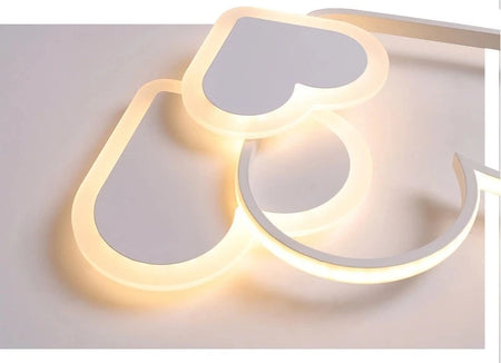 Luminaire Enfant Nuage Rose – Référence: Aster9142- - Nexa Lights