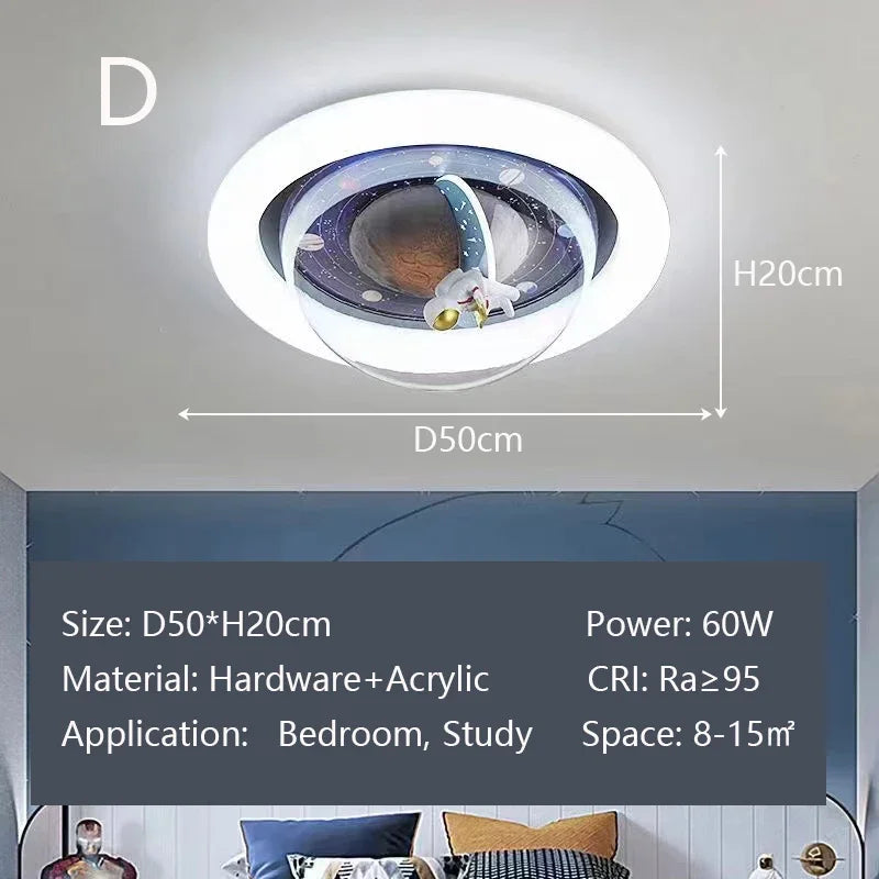 Luminaire Enfant design astronaute – Référence: Lyren7530- - Nexa Lights