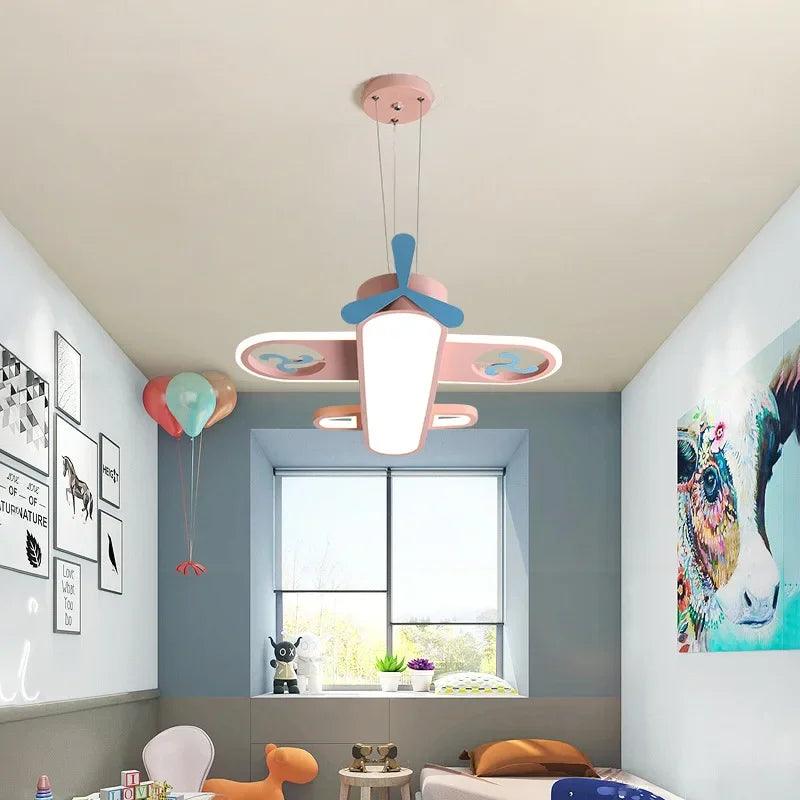 Luminaire Enfant design avion – Référence : Elina7642- - Nexa Lights