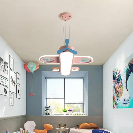 Luminaire Enfant design avion – Référence : Elina7642- - Nexa Lights