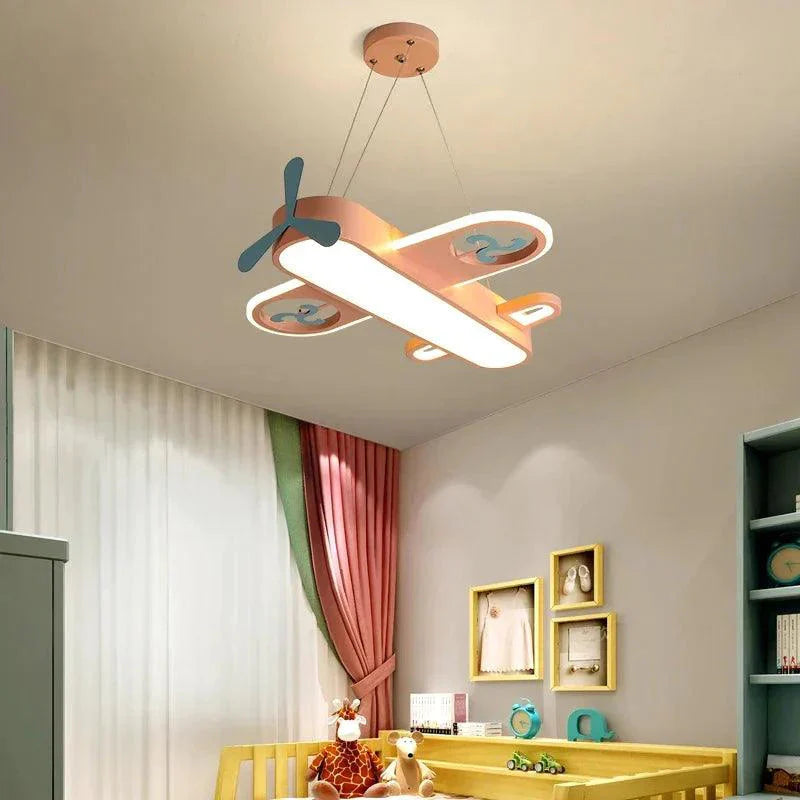 Luminaire Enfant design avion – Référence : Elina7642- - Nexa Lights