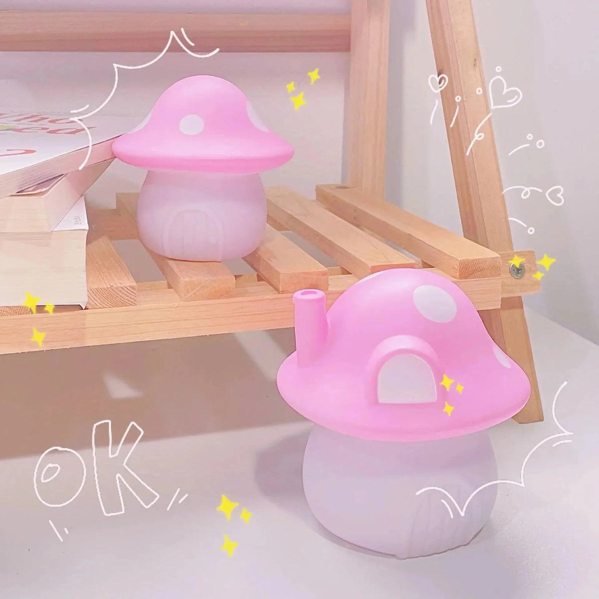Luminaire Enfant design champignon – Référence : Élodie4931- - Nexa Lights