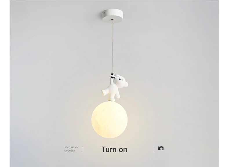 Luminaire Enfant design ours cartoon – Référence: Nova0123- - Nexa Lights