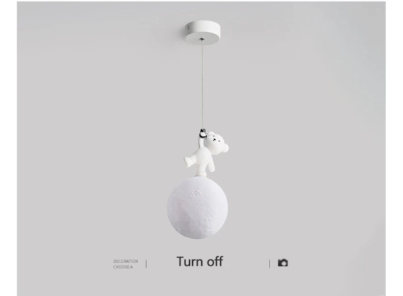 Luminaire Enfant design ours cartoon – Référence: Nova0123- - Nexa Lights