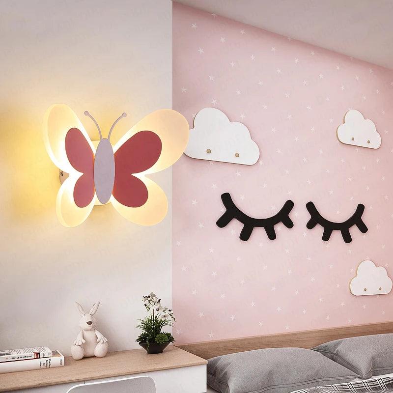 Luminaire Enfant design papillon – Référence : Léo7942- - Nexa Lights