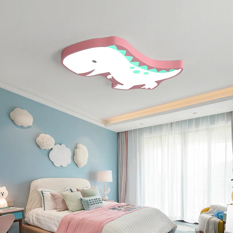 Luminaire Enfant dinosaure bleu – Référence: Lyxa5824- - Nexa Lights
